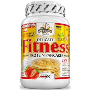 Proteinové palačinky Amix Amix Fitness Protein Pancakes-800g-Strawberry Yoghurt