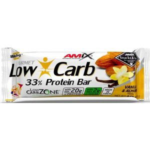 Proteinové tyčinky a sušenky Amix Amix Low-Carb 33% Protein Bar - 60g - Vanilla-Almond