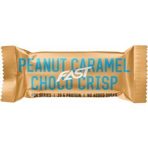 Proteinové tyčinky a sušenky FAST FAST ROX 55g Peanut Caramel crisp 55g
