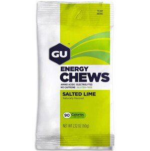 Energetické gely GU Energy GU Energy Chews 60 g Salted Lime 1 SÁČ