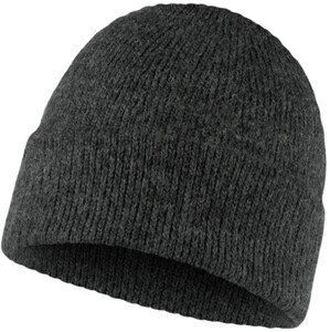 Čepice BUFF KNITTED HAT JARN GRAPHITE-GRAPHITE