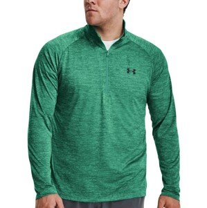 Triko s dlouhým rukávem Under Armour UA Tech 2.0 1/2 Zip-GRN