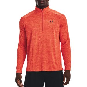 Triko s dlouhým rukávem Under Armour UA Tech 2.0 1/2 Zip-ORG