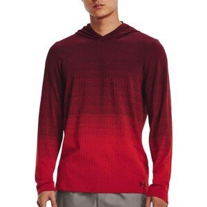 Mikina s kapucí Under Armour UA Seamless LUX Hoodie-RED