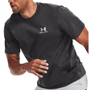 Triko Under Armour UA LOGO EMB HEAVYWEIGHT SS-GRY