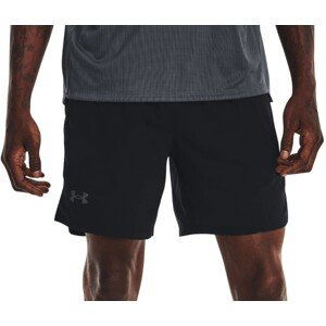 Šortky Under Armour UA LAUNCH 7'' GRAPHIC SHORT-BLK