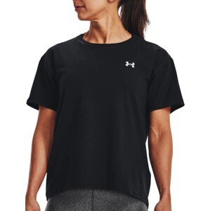 Triko Under Armour UA Esential Cttn Stretch Tee-BLK