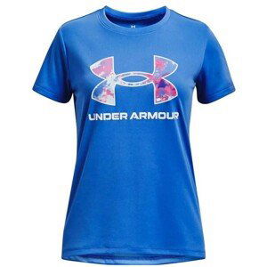 Triko Under Armour UA Tech Print BL SSC-BLU