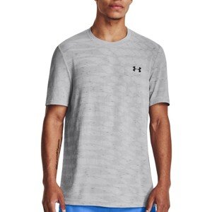 Triko Under Armour UA Seamless Ripple SS-GRY