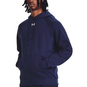 Mikina s kapucí Under Armour UA Rival Fleece Hoodie-BLU