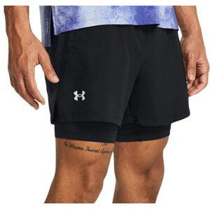 Šortky Under Armour UA LAUNCH 5 2-IN-1 SHORTS-BLK