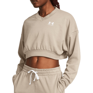 Mikina Under Armour Rival Terry Oversized Crop Crew