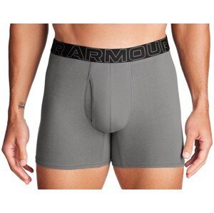 Boxerky Under Armour M UA Perf Cotton 6in-GRN