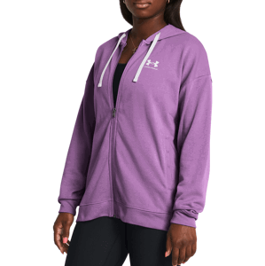 Mikina s kapucí Under Armour Rival Terry Oversized Full-Zip Hoodie