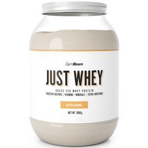 Proteinové prášky GymBeam Protein Just Whey - GymBeam 1000 g - salted caramel