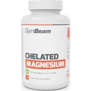 Vitamíny a minerály GymBeam Chelated magnesium - GymBeam 90 caps