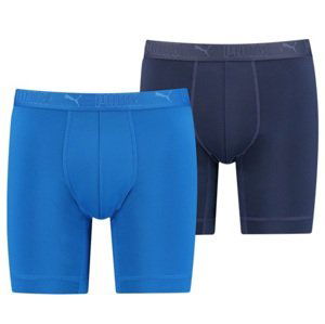 Boxerky Puma  Sport Mircofiber Long Boxer 2 Pack