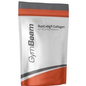 Vitamíny a minerály GymBeam Hydrolyzovaný kolagen RunCollg - GymBeam 500 g - orange
