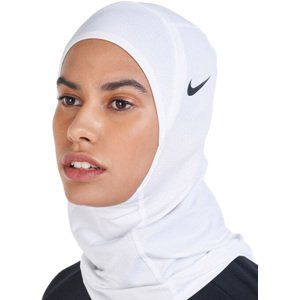 Hidžáb Nike  Pro Hijab 2.0 Weiss Schwarz F101