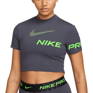 Triko Nike W NP DF GRX SS CROP TOP