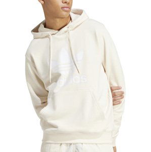 Mikina s kapucí adidas  Adicolor Trefoil Hoody Beige