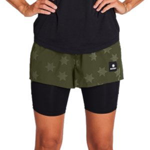 Šortky Saysky W Star Reflective Pace 2-in-1 Shorts 3"