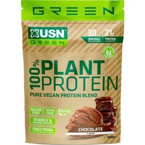 Proteinové prášky USN 100% Plant Protein čokoláda 900g