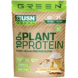 Proteinové prášky USN 100% Plant Protein vanilka 900g