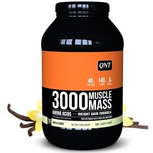 Proteinové prášky QNT QNT 3000 Muscle Mass Vanila- 1,3 kg