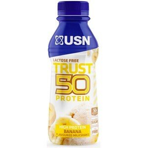 Proteinové nápoje a smoothie USN Trust 50 protein Banana