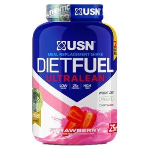 Proteinové prášky USN Diet Fuel Ultralean jahoda 2kg