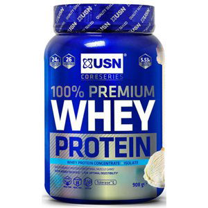 Proteinové prášky USN 100% Whey Protein Premium vanila 2.28kg