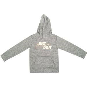 Mikina s kapucí Nike  Therma Hoody Kids Grau FGEH