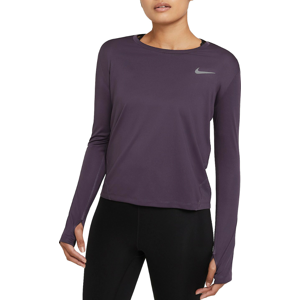 Triko s dlouhým rukávem Nike W NK MILER TOP LS