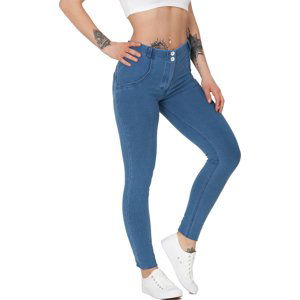 Kalhoty BOOST JEANS Boost Jeans Mid Waist Light Blue