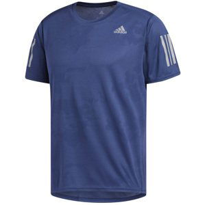 Triko adidas  Response Tee T-Shirt Running Blau