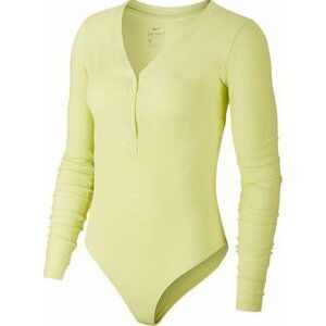 Oblek Nike W NK YOGA LUXE HENLEY BODYSUIT