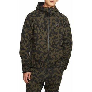 Mikina s kapucí Nike M NSW TCH FLC HOODIE FZ AOP