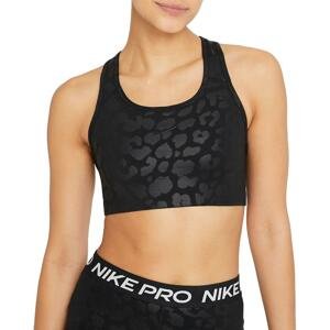 Podprsenka Nike  Pro Dri-FIT Swoosh Women’s Medium-Support 1-Piece Pad Leopard Sports Bra