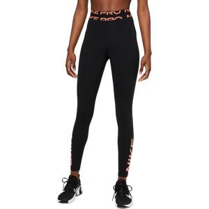 Legíny Nike  Pro Dri-FIT Women’s Mid-Rise Graphic Leggings