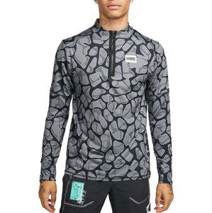 Triko s dlouhým rukávem Nike  Dri-FIT Element D.Y.E. Men s 1/2-Zip Running Top