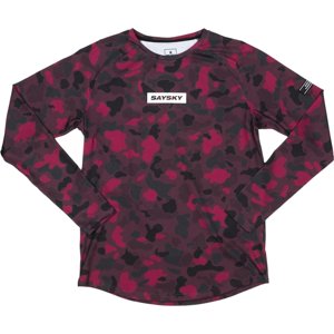 Triko s dlouhým rukávem Saysky Camo Blaze LS