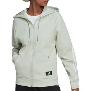 Mikina s kapucí adidas Sportswear W FI 3S FZ REG