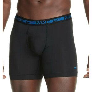 Boxerky Nike  Boxer Brief 3er Pack Boxershort Schwarz FM12