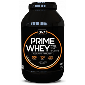 Proteinové prášky QNT PRIME WHEY- 100 % Whey Isolate & Concentrate Blend 2 kg Coffee Latte