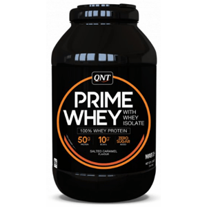 Proteinové prášky QNT PRIME WHEY- 100 % Whey Isolate & Concentrate Blend 2 kg Salted Caramel