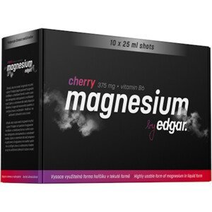 Vitamíny a minerály Edgar Magnesium cherry 10x25ml