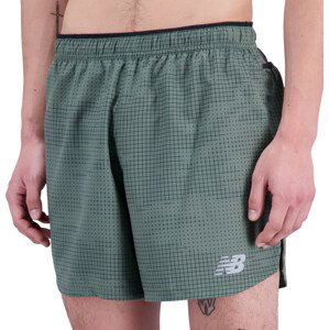 Šortky New Balance Printed Impact Run 5 Inch Short