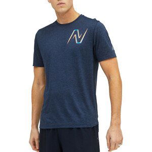 Triko New Balance Graphic Impact Run SS Tee