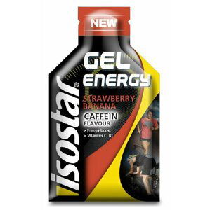 Gel Isostar GEL CAFFEIN STRAWBERRY BANANA 35g